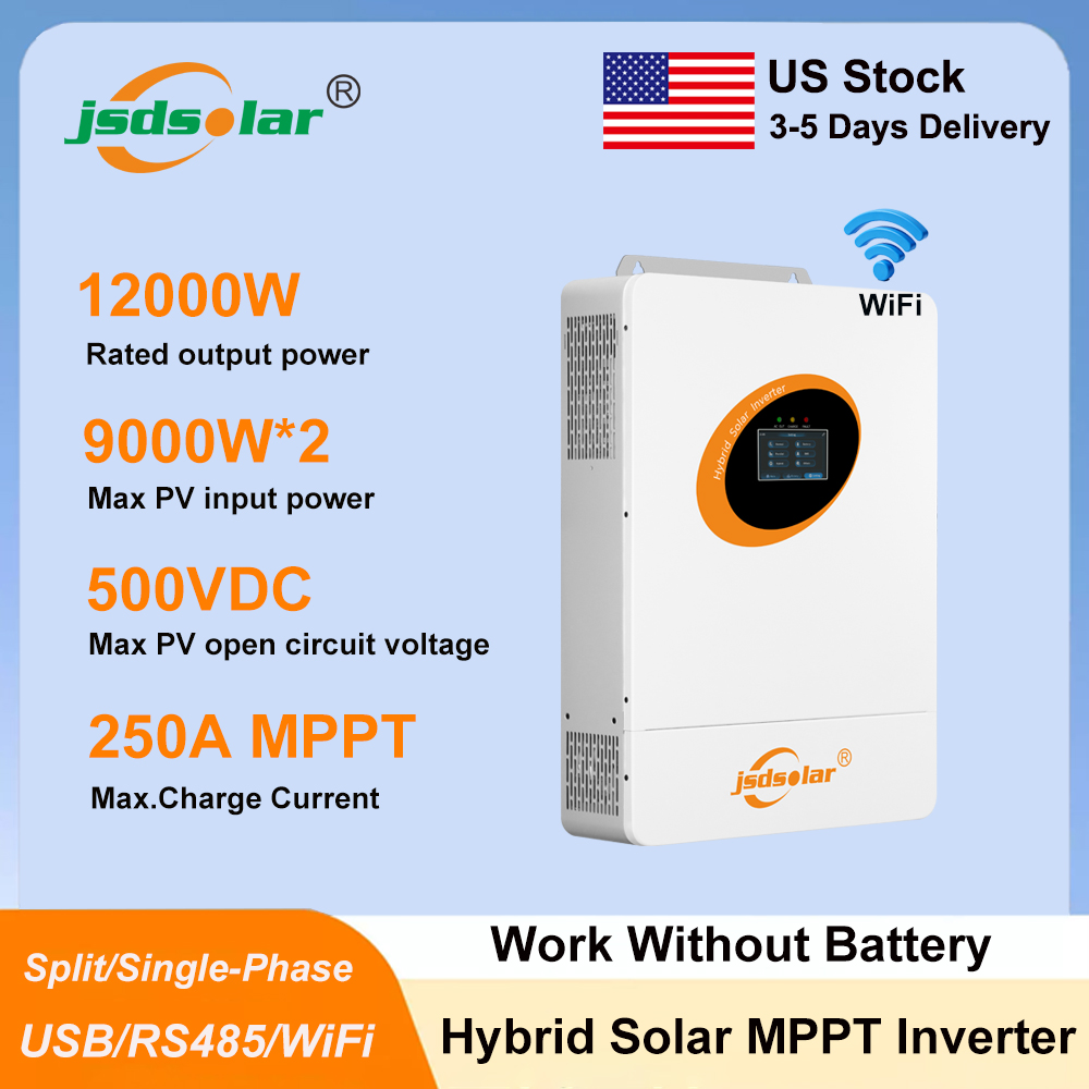 Flexible Solar Panel - Jsdsolar 12KW 48V Hybrydowy Inwerter Solarny