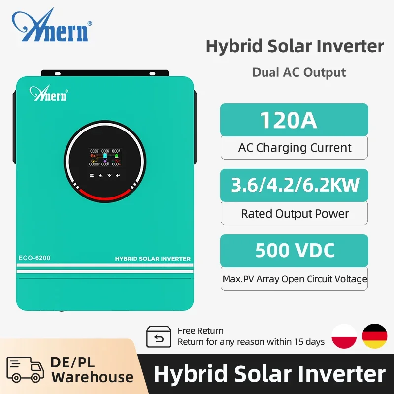 Flexible Solar Panel - Hybrydowy falownik solarny poza siecią 3600W