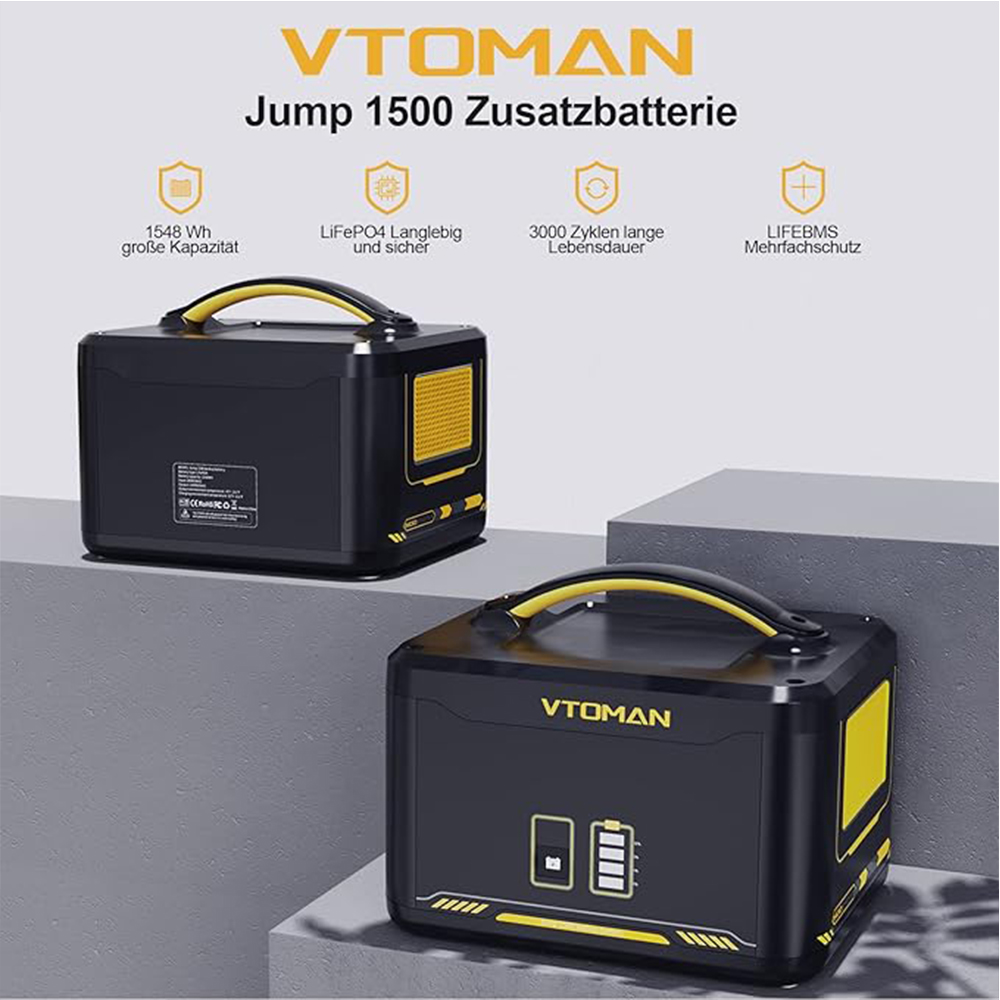 VTOMAN Jump 1500 Dodatkowa bat – Lifepo4 Battery Pack recenzja i cena