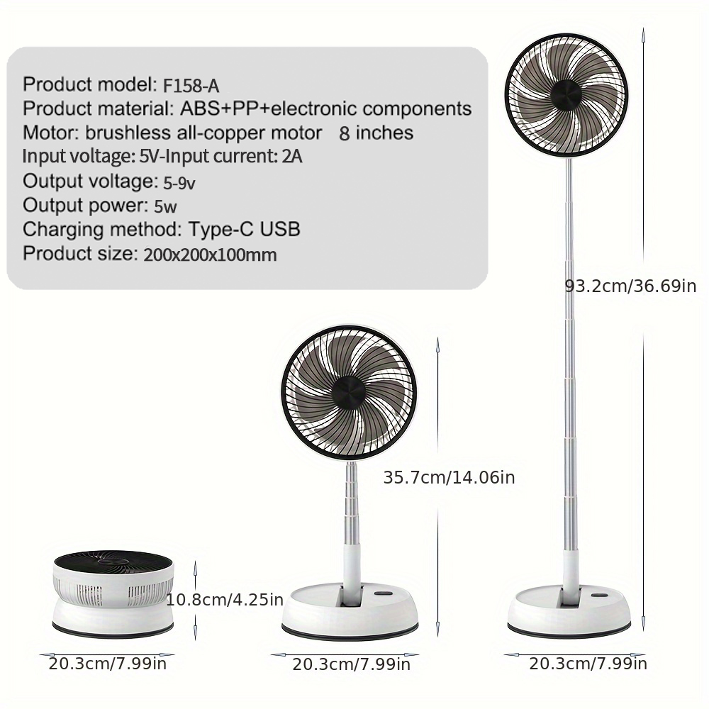 Wentylator domowy 7200mAh, prz – Mini Wind Turbine Vertical recenzja i cena