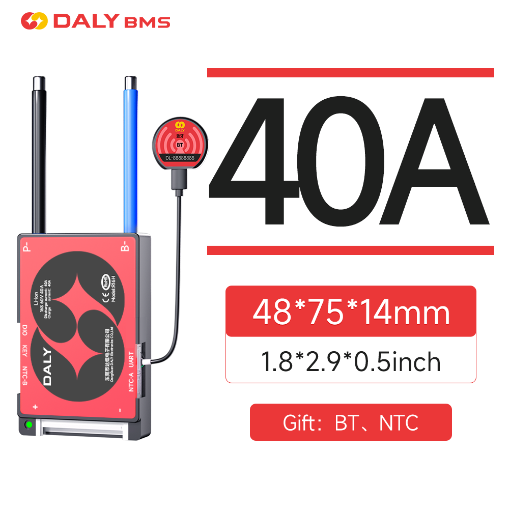 DALY Smart BMS 16S 60V 40A Li- – Lifepo4 Battery Pack recenzja i cena