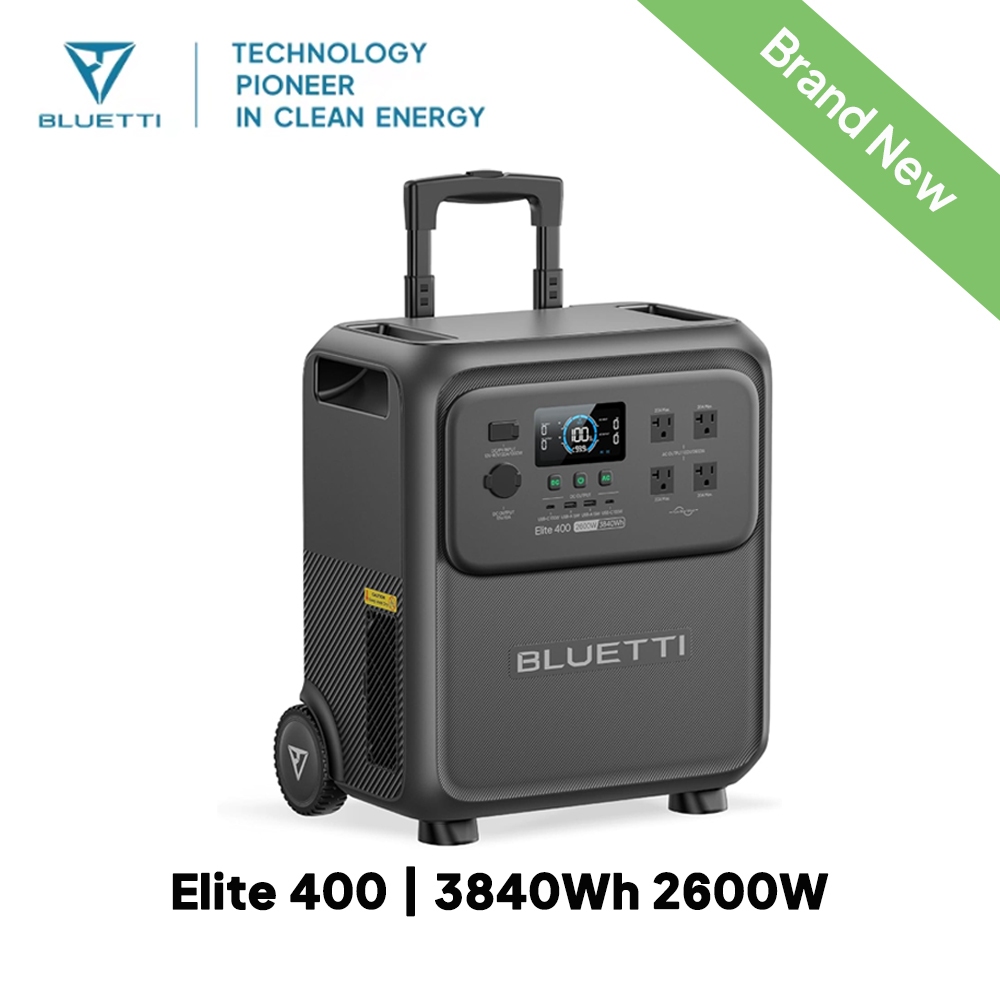 BLUETTI Elite 400 2600W 3840Wh – Lifepo4 Battery Pack recenzja i cena