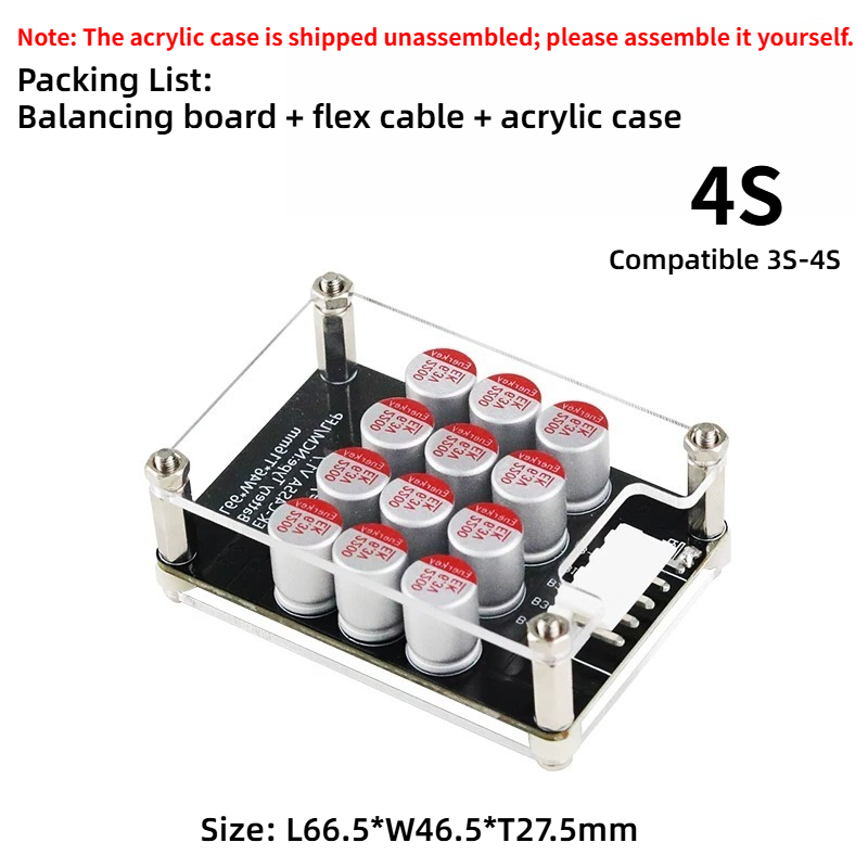 1 szt. 5A 4S Aktywny Balanser  – Lifepo4 Battery Pack recenzja i cena