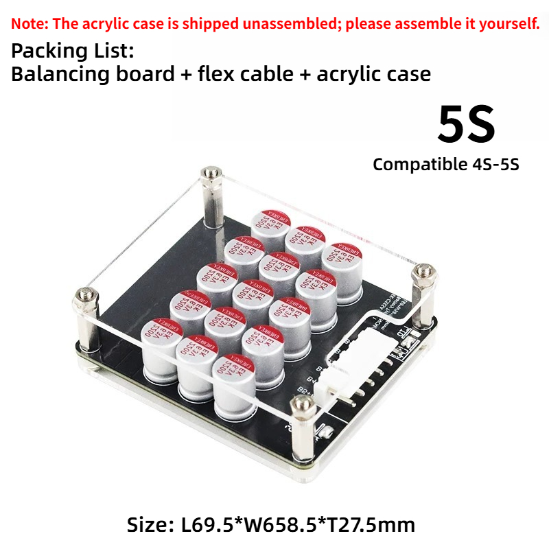 1 szt. 5A 4S Aktywny Balanser  – Lifepo4 Battery Pack recenzja i cena