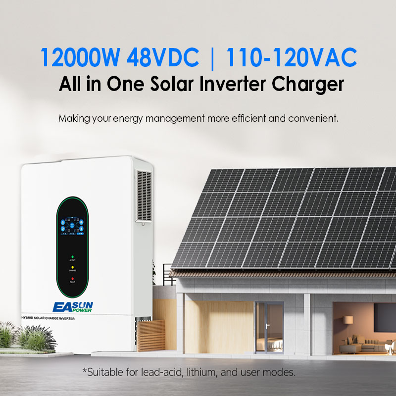 EASUN US 12KW 12000W Inwerter  – Flexible Solar Panel recenzja i cena