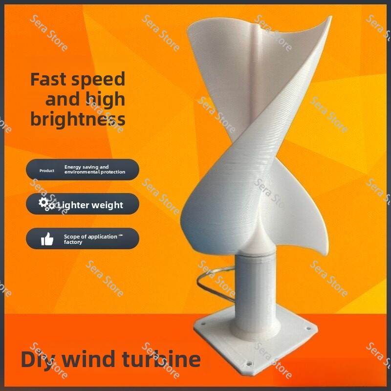 Spiralna turbina wiatrowa z pi – Mini Wind Turbine Vertical recenzja i cena