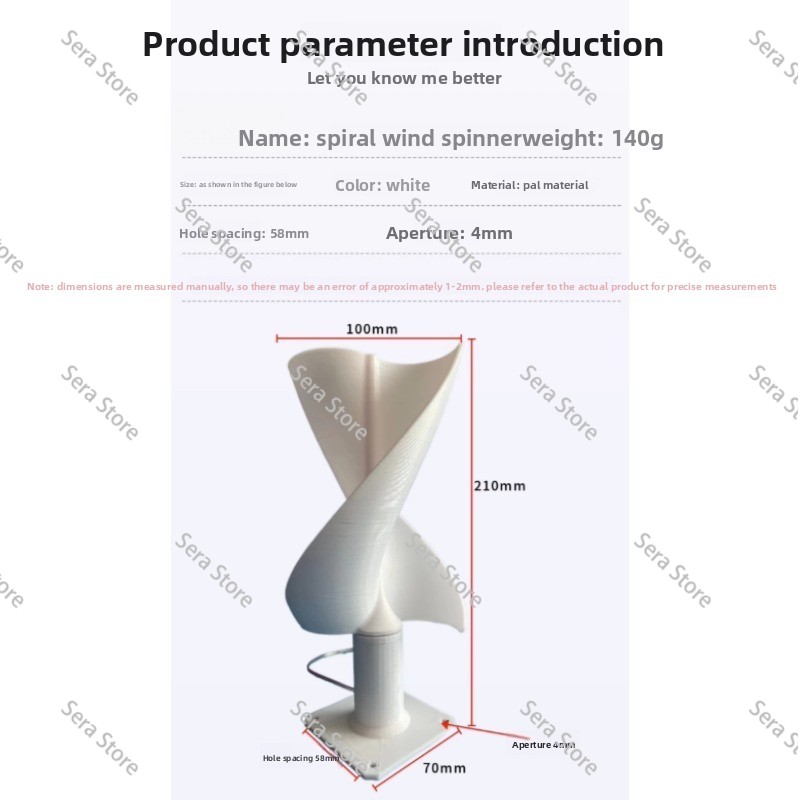 Spiralna turbina wiatrowa z pi – Mini Wind Turbine Vertical recenzja i cena
